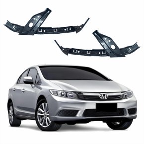 Par de Guia Farol Honda New Civic 2012 Até 2015