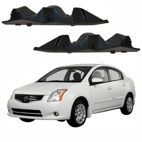 Par de Guia Parachoque Nissan Sentra 2008 Até 2013