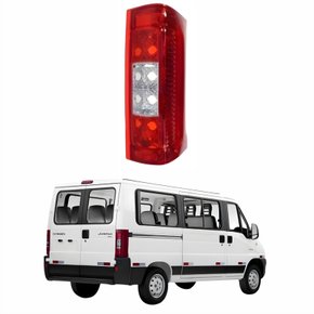 Par de Lanterna Citroen Jumper 2003 Até 2017 Bicolor Lado Direito Passageiro
