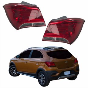 Par de Lanterna Gm Onix 2017 Até 2019