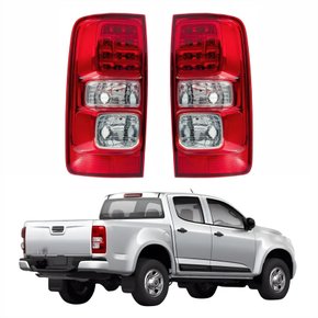 Par de Lanterna Gm S-10 Ltz 2012 Até 2022 Com Led