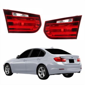 Par de Lanterna Traseira Bmw Sedan Série 3 320i 325i 328i 2013 Até 2016 Com Led Tampa