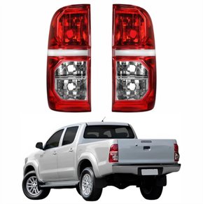 Par de Lanterna Traseira Toyota Hilux Srv 2012 Até 2015