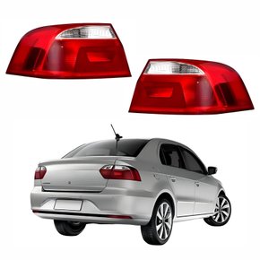 Par de Lanterna Vw Voyage G6 G7 G8 2013 Até 2023 Canto