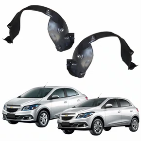 Par de Parabarro Dianteiro Gm Onix Prisma 2012 Até 2019