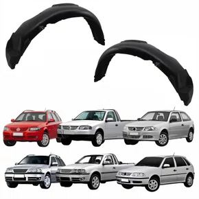 Par de Parabarro Dianteiro Vw Gol Parati Saveiro G3 1999 até 2005 Gol Parati Saveiro G4 2005 até 2014