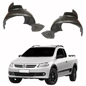 Par de Parabarro Dianteiro Vw Saveiro G5 2008 Até 2013 