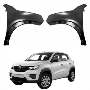 Par de Paralama Dianteiro Renault Kwid 2017 Até 2022