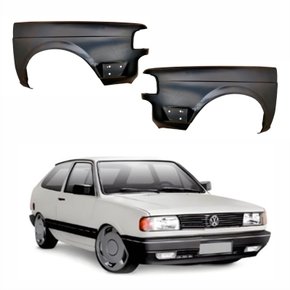 Par de Paralama Vw Gol G1 1991 Até 1994