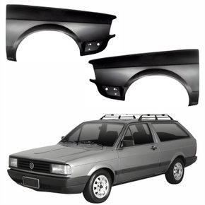 Par de Paralama Vw Parati 1987 Até 1990