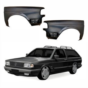 Par de Paralama Vw Parati G1 1991 Até 1994
