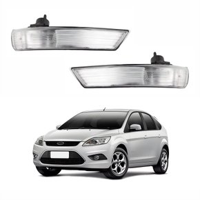Par de Pisca Retrovisor Ford Focus 2008 Até 2015
