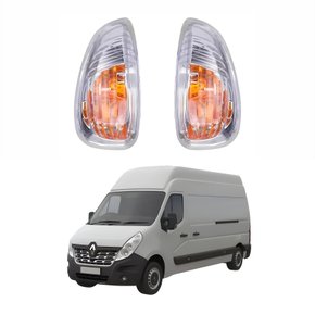 Par de Pisca Retrovisor Renault Master 2012 Até 2022