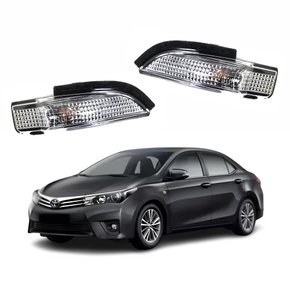 Par de Pisca Seta do Retrovisor Toyota Corolla 2014 até 2019