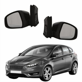 Par de Retrovisor Ford Focus 2016 Até 2019 Com Pisca Elétrico