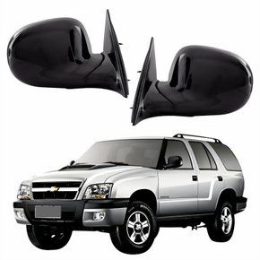 Par de Retrovisor Gm Blazer 1995 Até 2011 Elétrico