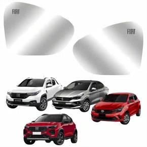 Par de Subconjunto Fiat Argo Cronos Pulse 2017 Até 2022 Fiat Strada 2020 Até 2024 Com Logo Fiat