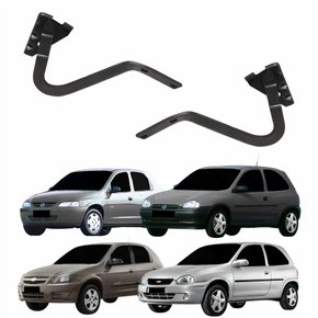 Par Dobradiça Capo Gm Corsa 1994 Até 2002 Celta 2001 Até 2015