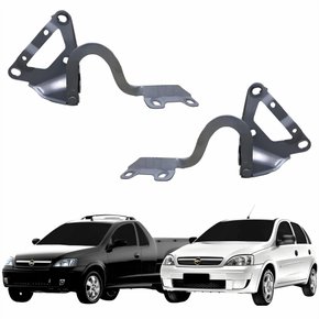 Par Dobradiça Capo Gm Corsa Montana 2003 Até 2012