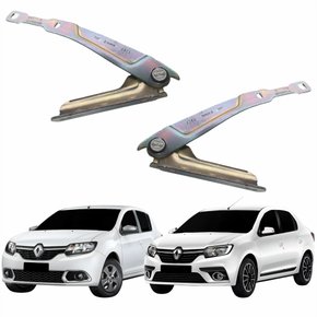 Par Dobradiça Capo Renault Sandero Logan 2015 Até 2019