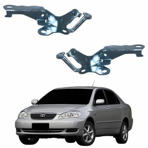 Par Dobradiça Capo Toyota Corolla 2003 Até 2008