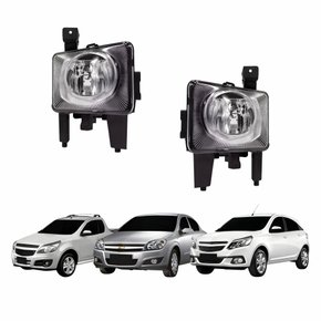 Par Farol Auxiliar De Milha Gm Agile Montana 2009 Até 2012 Vectra 2006 Até 2012