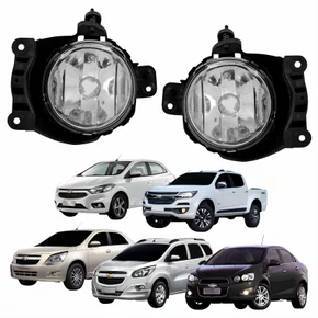 Par Farol Auxiliar De Milha Gm Cobalt Onix Sonic Spin 2012 Até 2016 S10 2017 Até 2019