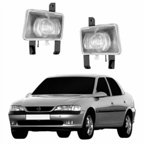 Par Farol Auxiliar De Milha Gm Vectra 2000 Até 2005