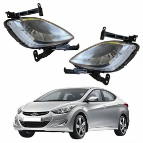 Par Farol Auxiliar De Milha Hyundai Elantra 2012 Até 2019