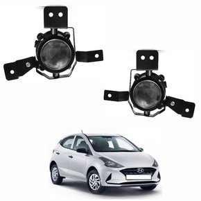 Par Farol Auxiliar de Milha Hyundai Hb20 2020 2021 2022