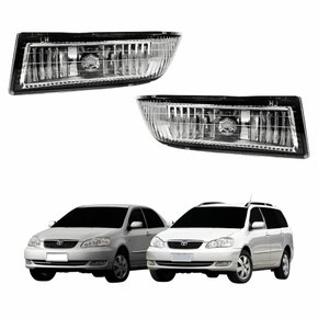 Par Farol Auxiliar De Milha Toyota Corolla Fielder 2003 2004