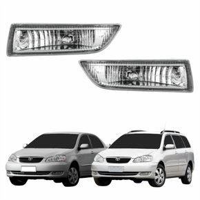 Par Farol Auxiliar De Milha Toyota Corolla Fielder 2003 2004