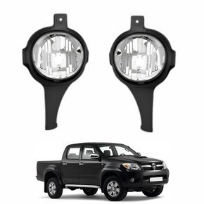 Par Farol Auxiliar de Milha Toyota Hilux SRV 2005 2006 2007 2008