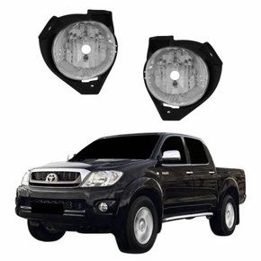 Par Farol Auxiliar De Milha Toyota Hilux SRV 2009 2010 2011