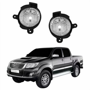 Par Farol Auxiliar De Milha Toyota Hilux Srv 2012 2013 2014 2015