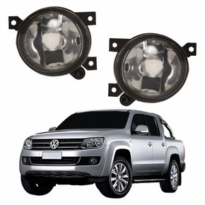 Par Farol Auxiliar De Milha Vw Amarok 2010 Até 2016