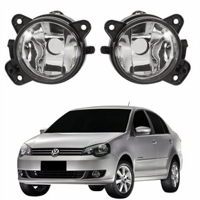 Par Farol Auxiliar De Milha Vw Polo 2007 Até 2012