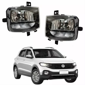 Par Farol Auxiliar Vw T-Cross 2019 Até 2024 Full Led