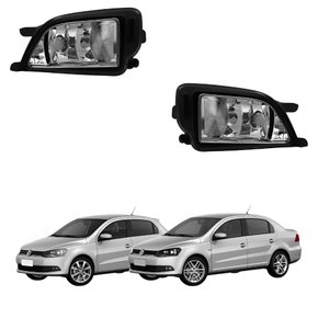 Par Farol De Milha Auxiliar VW Gol G6 2013 Até 2016 VW Voyage G6 2013 Até 2016