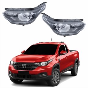 Par Farol Fiat Strada 2020 2021 2022 2023 Sem Led