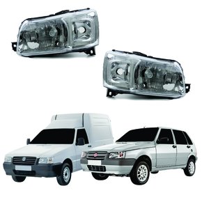 Par Farol Fiat Uno Fire Fiorino 2004 Até 2013