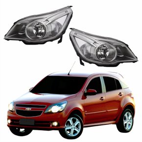 Par Farol Gm Agile 2009 Até 2016 Cromomix