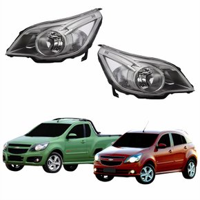 Par Farol Gm Agile 2009 Até 2016 Montana 2010 Até 2021 Cromomix