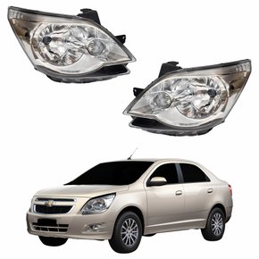 Par Farol Gm Cobalt 2012 2013 2014 2015 Mascara Cromada