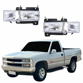 Par Farol Gm Silverado 1997 Até 2002
