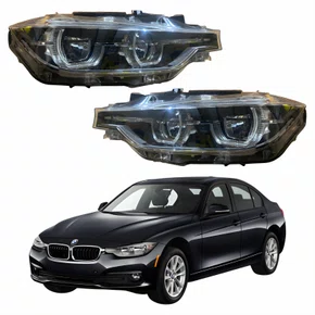 Par Farol Principal Bmw 316I 320D 320I 325I 2011 Até 2019 Full Led