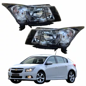 Par Farol Principal Gm Cruze 2012 2013 2014 2015 2016 Máscara Negra