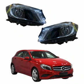 Par Farol Principal Mercedes Benz Classe A 2012 Até 2017 Com Led