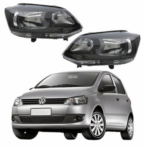 Par Farol Principal Vw Fox 2011 2012 2013 2014 Foco Simples
