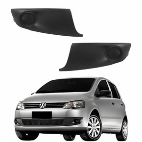 Par Grade Parachoque Dianteiro Vw Fox 2011 2012 2013 2014 Sem Furo